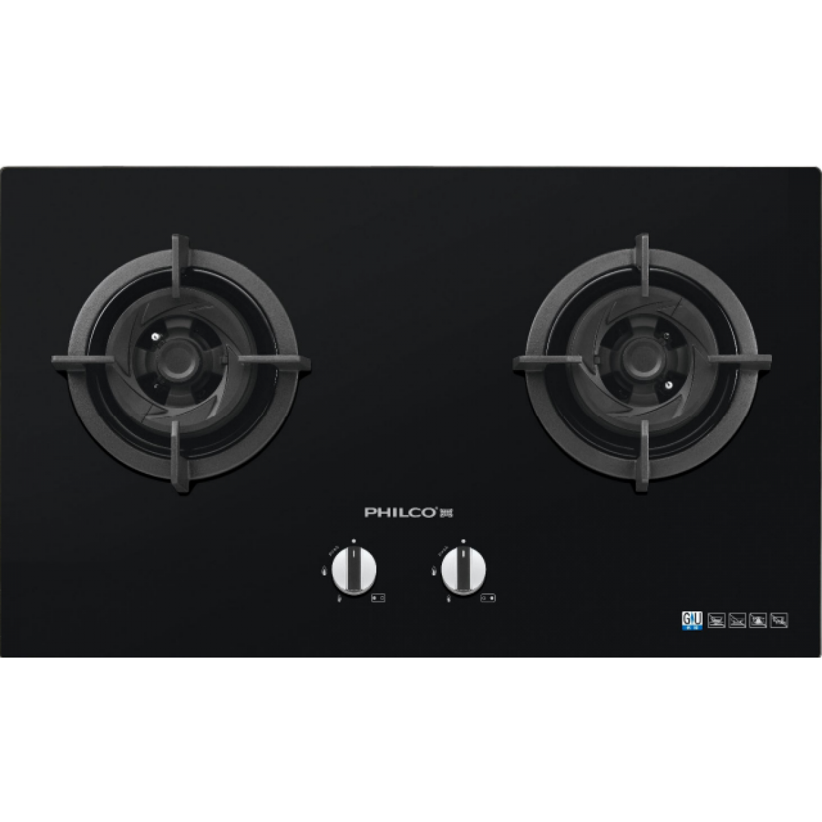 Philco 飛歌 PH8275B 75厘米 嵌入式雙頭煤氣煮食爐